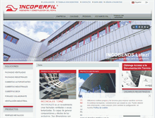 Tablet Screenshot of incoperfil.com